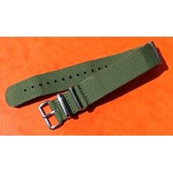 ROLEX JAMES BOND KHAKI Nylon NATO WATCH BAND Strap Military G-10 SUBMARINER 5512, 5513, 1665, 16660, 14060, 16800, 168000