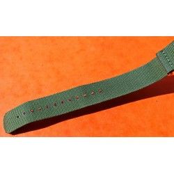 ROLEX JAMES BOND KHAKI Nylon NATO WATCH BAND Strap Military G-10 SUBMARINER 5512, 5513, 1665, 16660, 14060, 16800, 168000