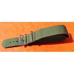 ROLEX JAMES BOND KHAKI Nylon NATO WATCH BAND Strap Military G-10 SUBMARINER 5512, 5513, 1665, 16660, 14060, 16800, 168000