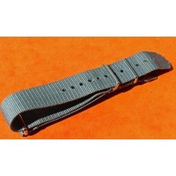 ROLEX JAMES BOND GREY Nylon NATO WATCH BAND Strap Military G-10 SUBMARINER 5512, 5513, 1665, 16660, 14060, 16800, 168000