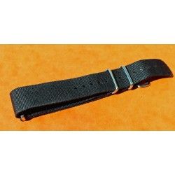 ROLEX JAMES BOND BLACK Nylon NATO WATCH BAND Strap Military G-10 SUBMARINER 5512, 5513, 1665, 16660, 14060, 16800, 168000