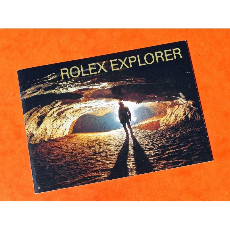 Vintage Genuine 2004 Rolex Explorer I & II Owners Manual Booklet French 114270, 14270, 16570