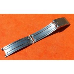 ♛ Vintage Folded Buckle Clasp code 7-63 for C&I 19mm Bracelet USA Riveted Band, Year 1963 ♛