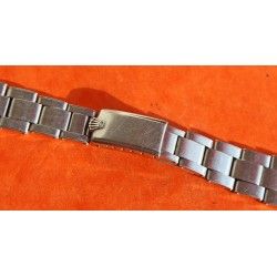 ★1961 RARE 7205 Rolex Rivet links BIG CROWN 19mm band Daytona Bracelet 6240, 6241, 6263, 6262, 6239 Air king, Precision ★