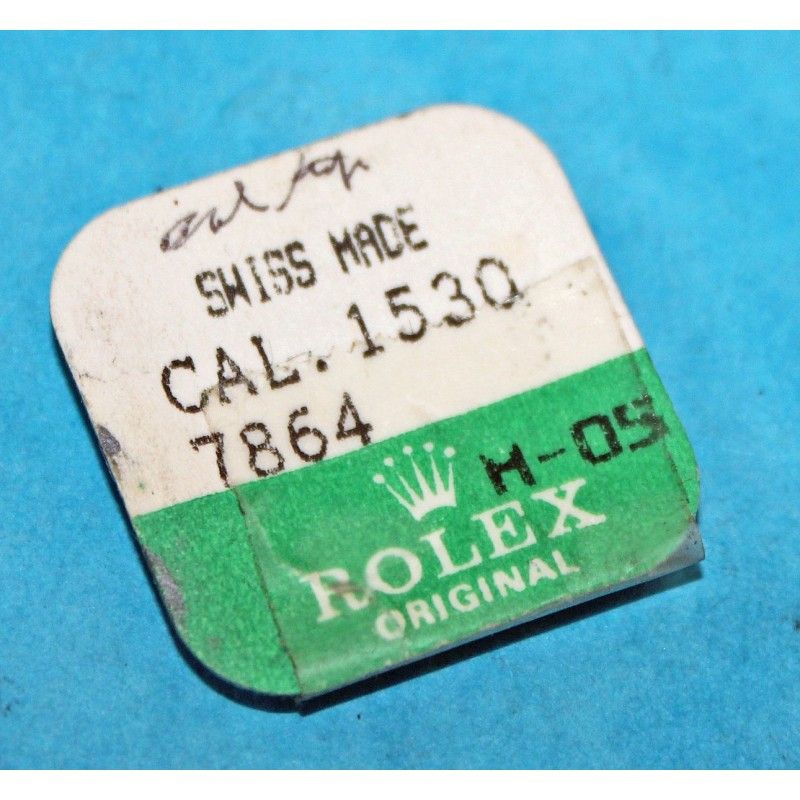 Rolex axe balancier staff balance ajustement virole 0.53mm ref 7864 rolex calibre 1530, NEUF