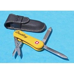 BREITLING Yellow Wenger Swiss Army Knife- Yellow Esquire Evo 81 Delemont knife swiss, goodies, accessories