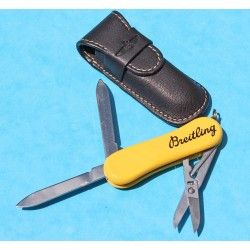 BREITLING Yellow Wenger Swiss Army Knife- Yellow Esquire Evo 81 Delemont knife swiss, goodies, accessories
