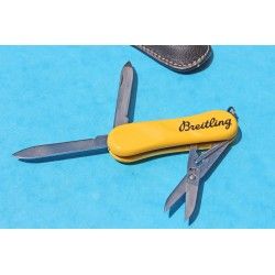 BREITLING Yellow Wenger Swiss Army Knife- Yellow Esquire Evo 81 Delemont knife swiss, goodies, accessories