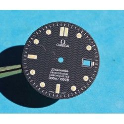 Original Vintage "faded blue" OMEGA Seamaster Date Professional 300m Dark Watch Dial Men's James bond 007 30.50mm diamter