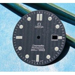 CADRAN OMEGA SEAMASTER PROFESSIONAL CHRONOMETER DATE JAMES BOND 007 BLEU FONCE 30.50mm