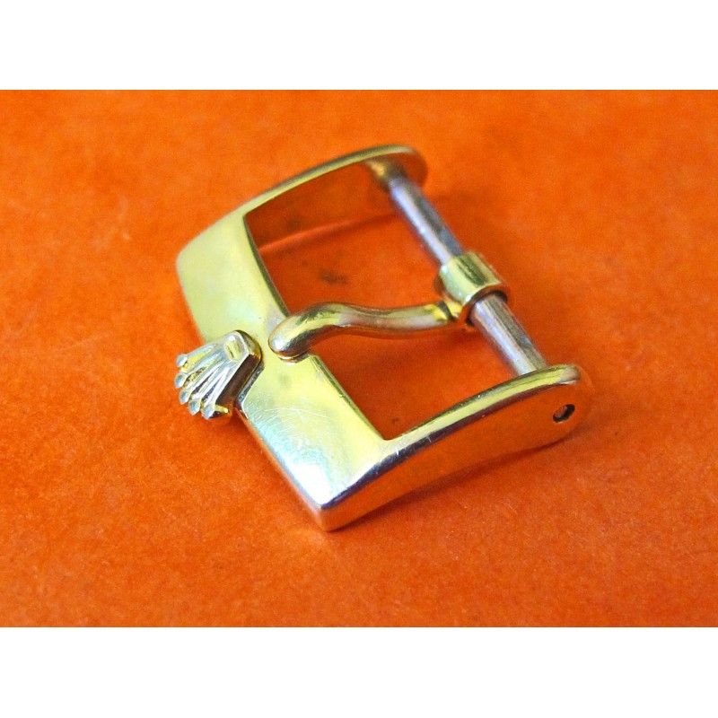 ORIGINALE BOUCLE ROLEX PLAQUE OR EN 18mm