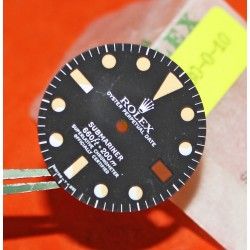 Vintage & Original NOS / OEM 1680 Rolex tritium factory Dial Submariner Date Exquisite Patina Cal 1570