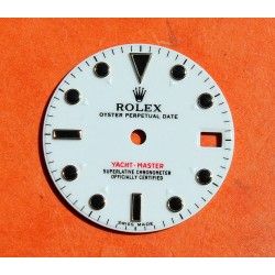Rolex Authentic OEM Ladies Yacht-Master White Dial Gold for ref  169628, 69623, 69628, 169622, 24mm diameter