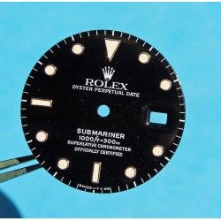Exquisite NOS Rolex Submariner date 16800, 168000, 16610 Glossy Dial cal 3035, 3135 Transitional model Tritium index BEYELER 