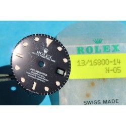 Exquisite NOS Rolex Submariner date 16800, 168000, 16610 Glossy Dial cal 3035, 3135 Transitional model Tritium index BEYELER 