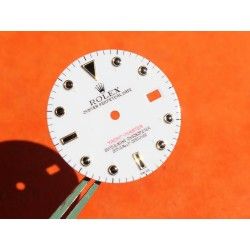 Rolex Authentic OEM Yacht-Master Enamel White Mens Dial Gold for ref 16622, 16623, 16628, 116622 -27mm-diameter 