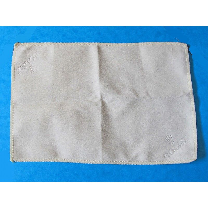 Authentic Rolex Cream White Cloth for Polishing Cleaning Watch Part