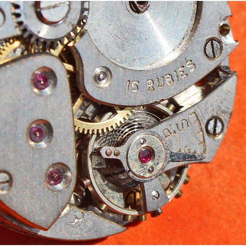 ROLEX VINTAGE MOUVEMENT / CALIBRE MÉCANIQUE MANUEL 15 RUBIS ANNÉES 40