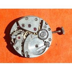ROLEX used vintage 40's Mechanical Wristwatch Movement 15 rubies for repair or restore