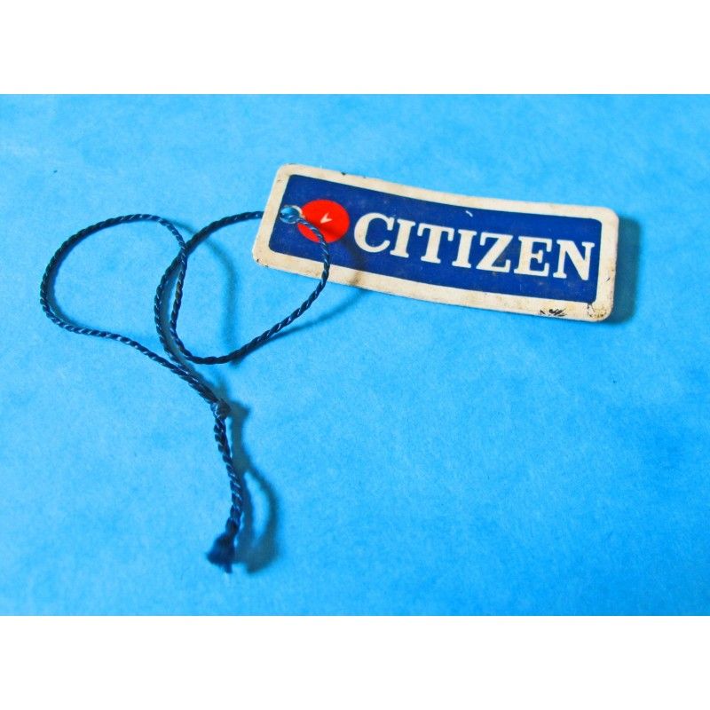CITIZEN GOODIES COLLECTOR TAGS FROM 80'S