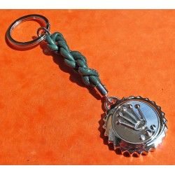 ♛ Collectible Rolex Triplock Submariner crown stainless steel key ring, keychain, holder baselworld 2011, collectables goodies ♛