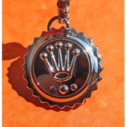 ♛ Collectible Rolex Triplock Submariner crown stainless steel key ring, keychain, holder baselworld 2011, collectables goodies ♛