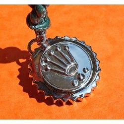 ♛ Collectible Rolex Triplock Submariner crown stainless steel key ring, keychain, holder baselworld 2011, collectables goodies ♛