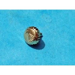 Rolex 18K Genuine Twinlock Oyster Gold Screw Down Crown 6mm GMT 1675, 1603, 1601, 1600, DATEJUST