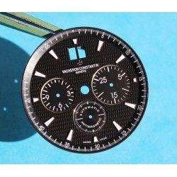 Vacheron Constantin rare cadran " Grande Tapisserie" noir pour montres Overseas Chronograph 49150, 49150/B01A-9097 
