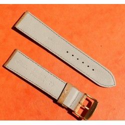 ZRC MADE IN FRANCE, TEXAS COLOR LEATHER STRAP BRACELET WATCHES 20mm WITH BUCKLE