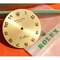 ROLEX CADRAN CELLINI ref 5115.8, 5115, OR CHIFFRES ARABES CAL 1601 MONTRES HOMMES