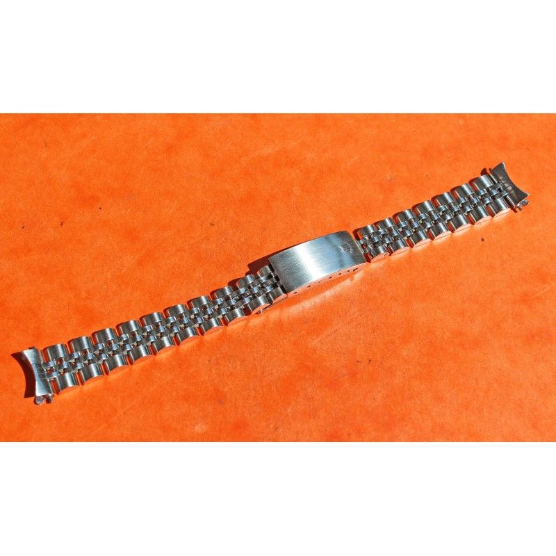 ROLEX 1982 LADIES GENUINE 62510D / 568 STAINLESS STEEL JUBILEE BRACELET BAND 13MM WATCH BAND