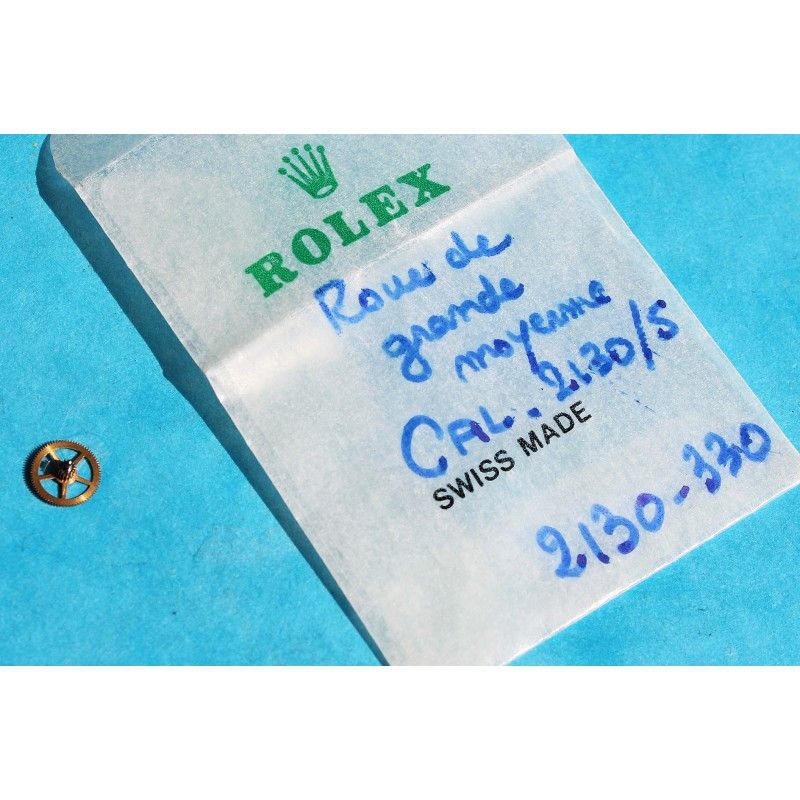 ROLEX Roue de grande Moyenne Cal automatique 2130, 2135 ref 2130-330