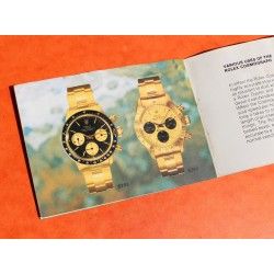 ROLEX VINTAGE LIVRET / NOTICE MONTRE COSMOGRAPH DAYTONA 6263, 6265 PAUL NEWMAN DE 1982