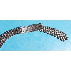 1967 Ladies 6251D Rolex Stainless Steel folded links Jubilee 13mm Band bracelet  