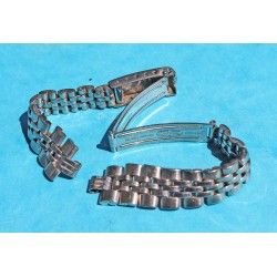1967 Ladies 6251D Rolex Stainless Steel folded links Jubilee 13mm Band bracelet  