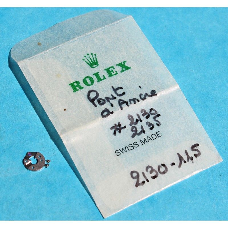 ROLEX LADIES AUTO CALIBRE FACTORY 2135 & 2130-115 PALLET BRIDGE IN PACKING PRE-OWNED 100% ORIGINAL