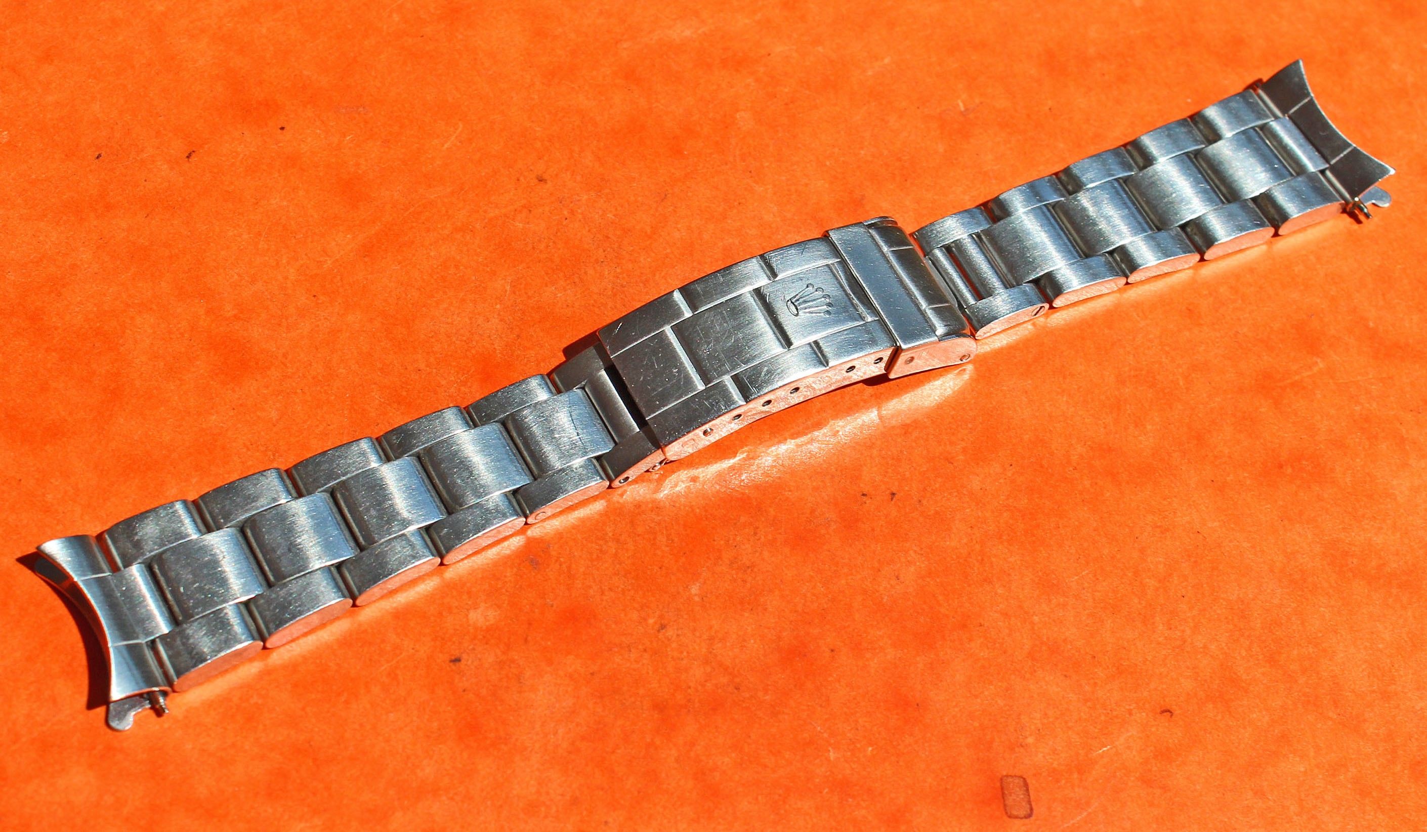 ROLEX 1989 BRACELET 20mm OYSTER 93150 / 593, 5513, 1680, 1665, 5512 ...