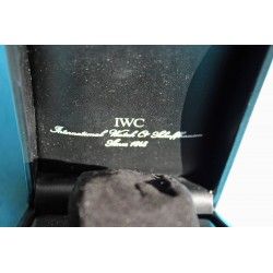 BOITE, ECRIN CUIR MONTRES IWC SCHAFFHAUSEN montres Aquatimer 3536, 3548, 3538, Grande Complication, Portugaise, Da Vinci