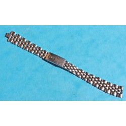 Rolex 70's Ladies 6251D Rolex Stainless Steel folded links Jubilee 13mm Band bracelet band parts  