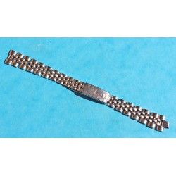 Rolex 70's Ladies 6251D Rolex Stainless Steel folded links Jubilee 13mm Band bracelet band parts  