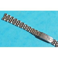 Rolex 70's Ladies 6251D Rolex Stainless Steel folded links Jubilee 13mm Band bracelet band parts  