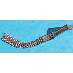 Rolex 70's Ladies 6251D Rolex Stainless Steel folded links Jubilee 13mm Band bracelet band parts  