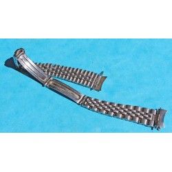 Rolex 70's Vintage Ladies 6251D Datejust, oyster perpetual Jubilee Stainless Steel 13mm folded links Watch Band 68 endlinks