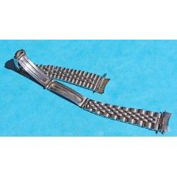 Rolex 70's Vintage Ladies 6251D Datejust, oyster perpetual Jubilee Stainless Steel 13mm folded links Watch Band 68 endlinks