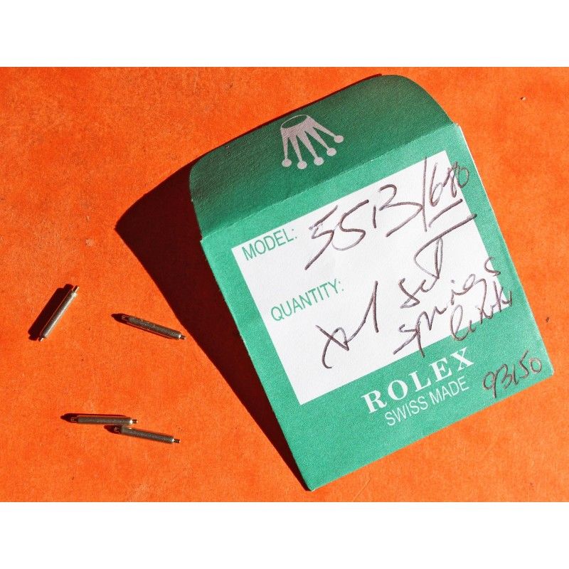 ROLEX POMPES INTERNES DE FIXAGE DE MAILLON BLINDE OYSTER 78360 / 93150  ACIER BRACELET 20mm 