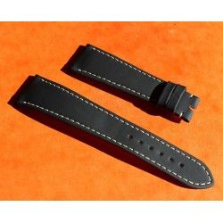 BREGUET RARE RUBBER STRAP WATERPROOF Watch Strap 21mm BREGUET TYPE XX, 3800, 3810, 3820, TRANSATLANTIQUE AERONAVAL