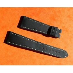 BREGUET RARE RUBBER STRAP WATERPROOF Watch Strap 21mm BREGUET TYPE XX, 3800, 3810, 3820, TRANSATLANTIQUE AERONAVAL