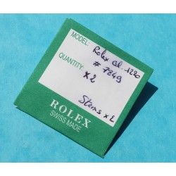 Rolex vintage discontinued 2 stems for Manual winding Caliber 1220 ref 7849