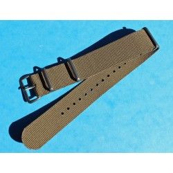 ROLEX JAMES BOND KHAKI Nylon NATO WATCH BAND Strap Military G-10 SUBMARINER 5512, 5513, 1665, 16660, 14060, 16800, 168000